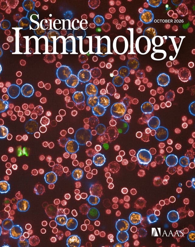 Science Immunology cover